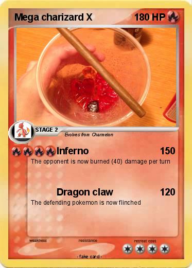 Pokemon Mega charizard X