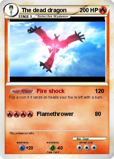 Pokemon The dead dragon