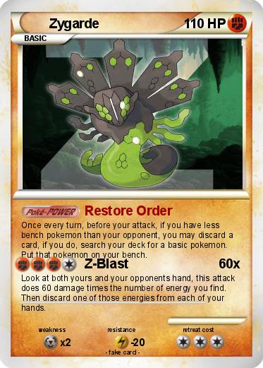Pokemon Zygarde