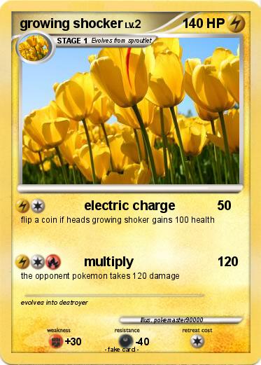 Pokemon growing shocker
