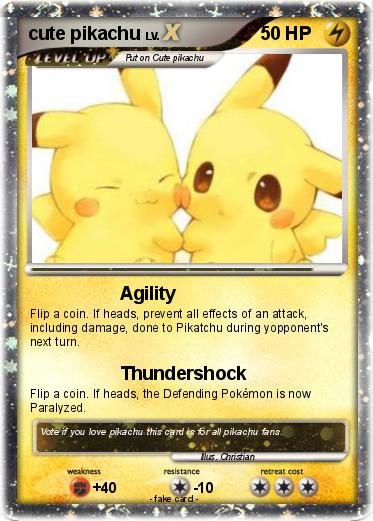 Pokemon cute pikachu