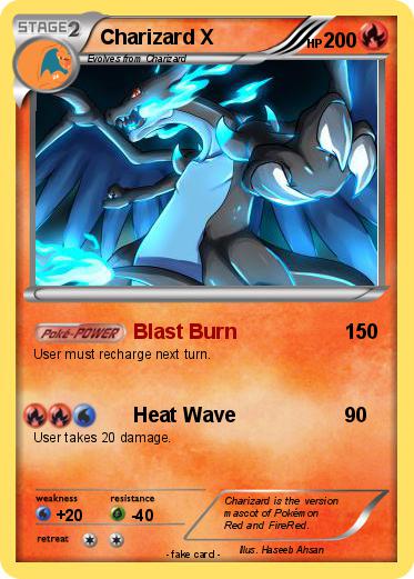 Pokemon Charizard X