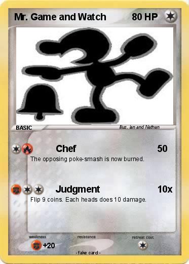 Pokemon Mr. Game and Watch