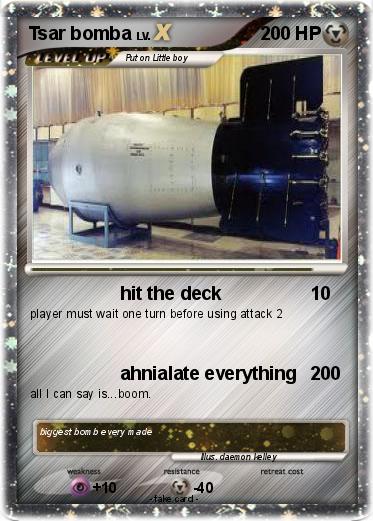 Pokemon Tsar bomba