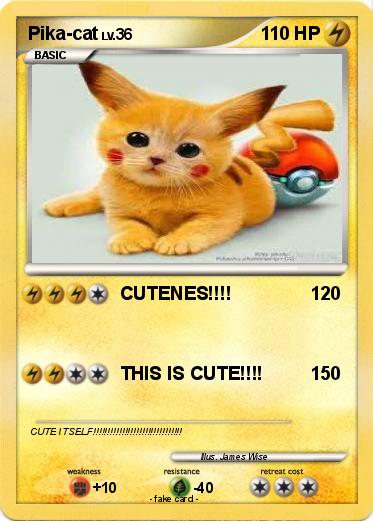 Pokemon Pika-cat