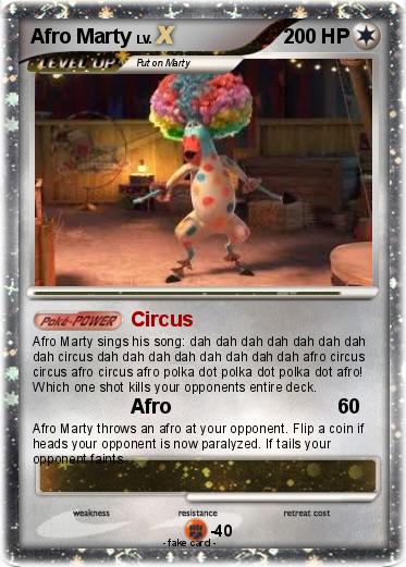 Pokemon Afro Marty