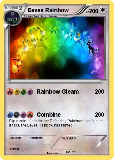Pokemon Eevee Rainbow