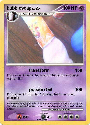 Pokemon bubblesoap