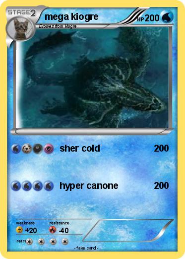 Pokemon mega kiogre