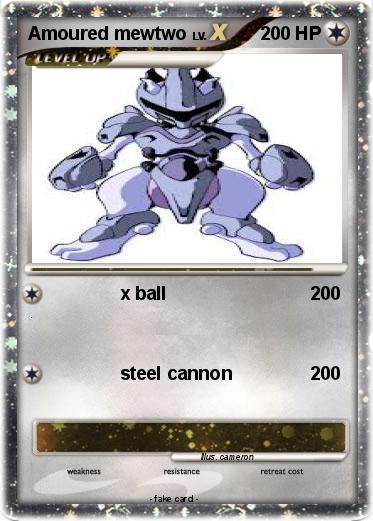 Pokemon Amoured mewtwo