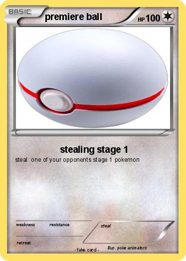 Pokemon premiere ball