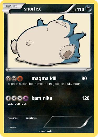 Pokemon snorlex