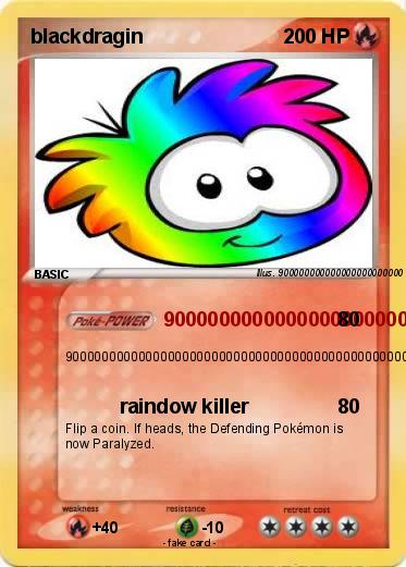 Pokemon blackdragin