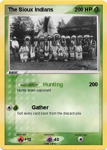 Pokemon The Sioux Indians