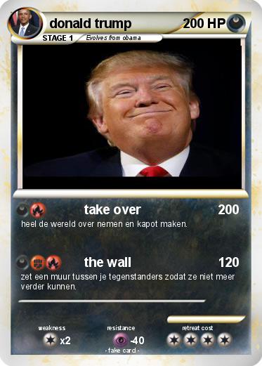 Pokemon donald trump