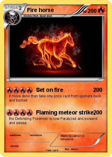Pokemon Fire horse