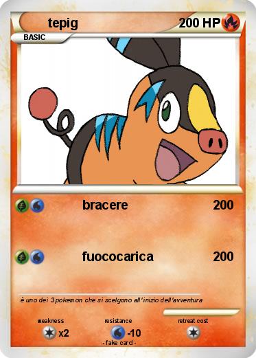 Pokemon tepig