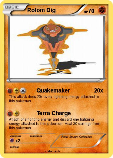 Pokemon Rotom Dig