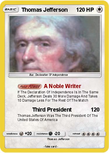 Pokemon Thomas Jefferson