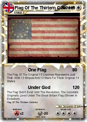 Pokemon Flag Of The Thirtern Colonies