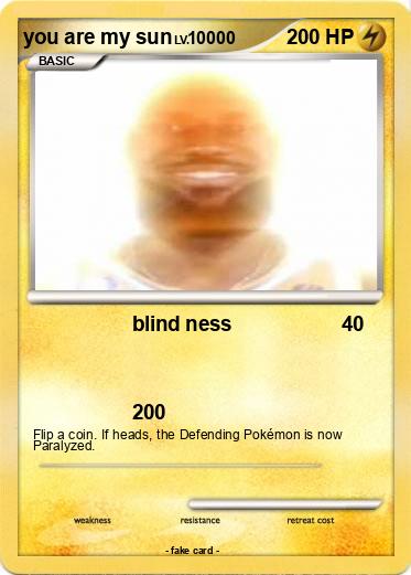 Pokemon you are my sun