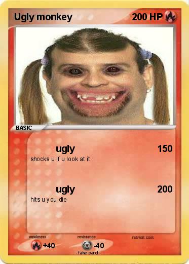 Pokemon Ugly monkey
