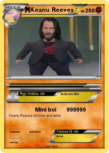 Pokemon Keanu Reeves