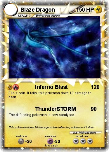 Pokemon Blaze Dragon