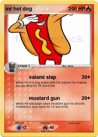Pokemon mr hot dog