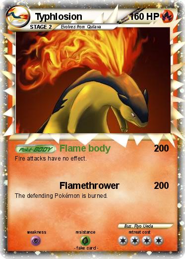 Pokemon Typhlosion
