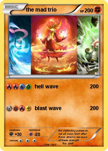 Pokemon the mad trio