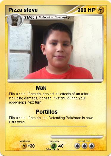 Pokemon Pizza steve