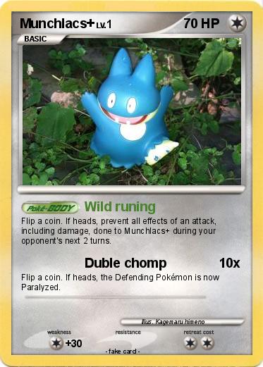 Pokemon Munchlacs+