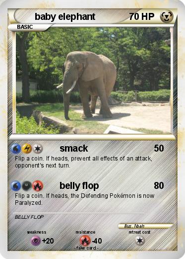 Pokemon baby elephant