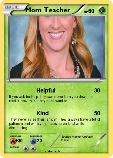 Pokemon Mom Teacher