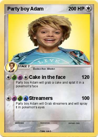Pokemon Party boy Adam