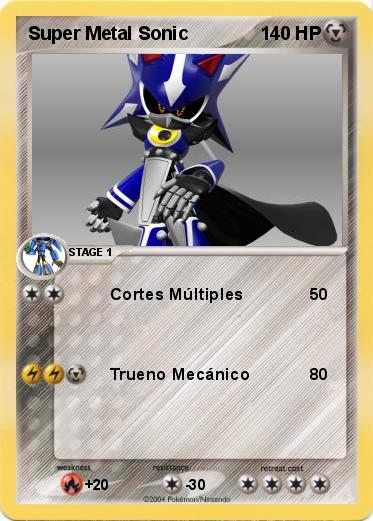 Pokemon Super Metal Sonic