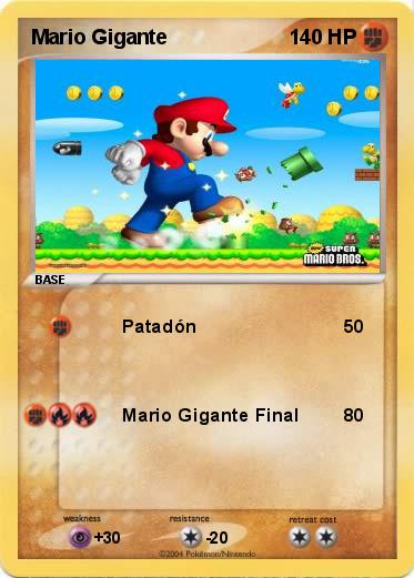 Pokemon Mario Gigante