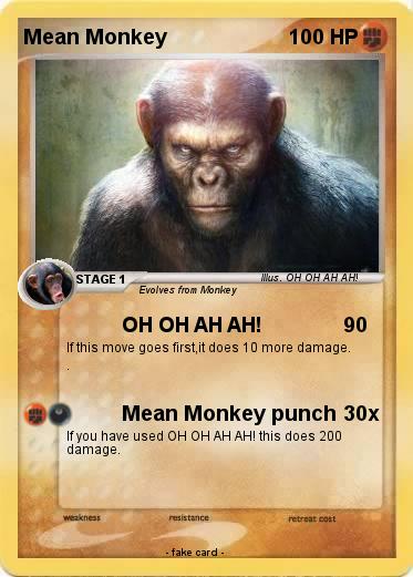 Pokemon Mean Monkey