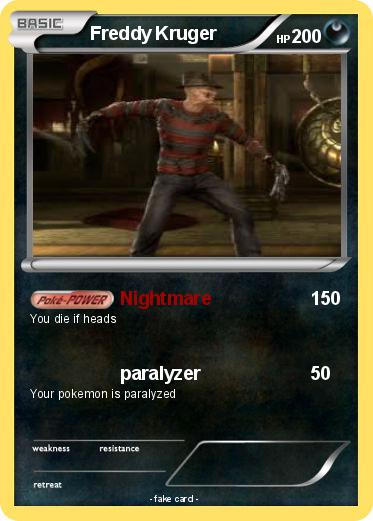 Pokemon Freddy Kruger