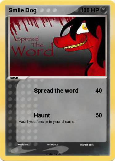 Pokemon Smile Dog