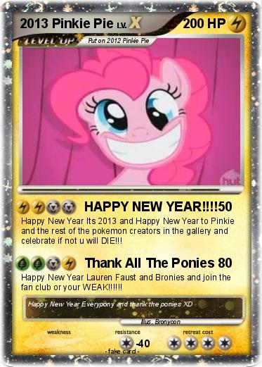 Pokemon 2013 Pinkie Pie
