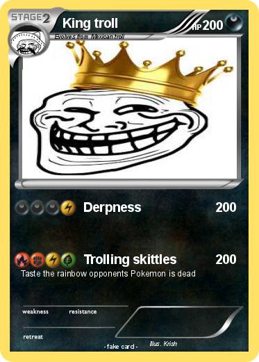 Pokemon King troll