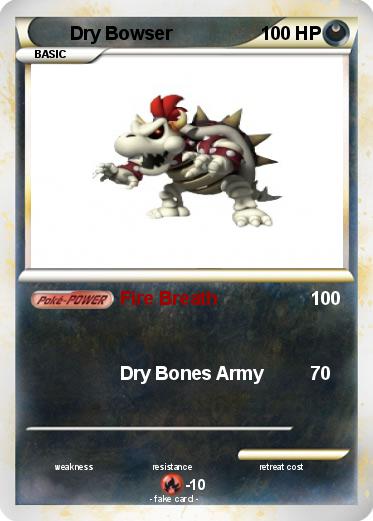 Pokemon Dry Bowser