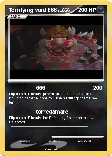 Pokemon Terrifying void 666