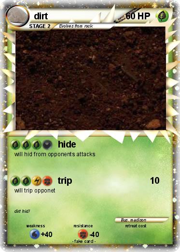Pokemon dirt