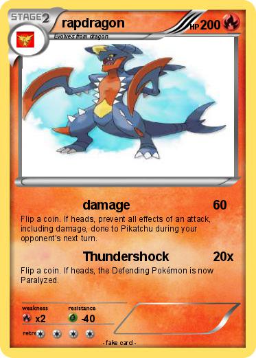 Pokemon rapdragon