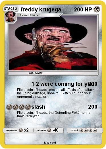 Pokemon freddy krugega