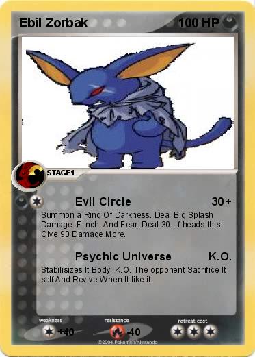 Pokemon Ebil Zorbak