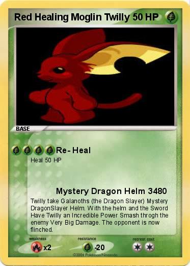 Pokemon Red Healing Moglin Twilly